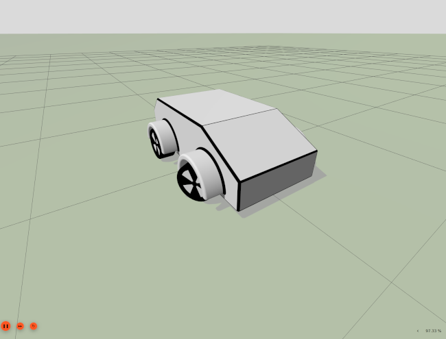 Ackermann Rover in Gazebo