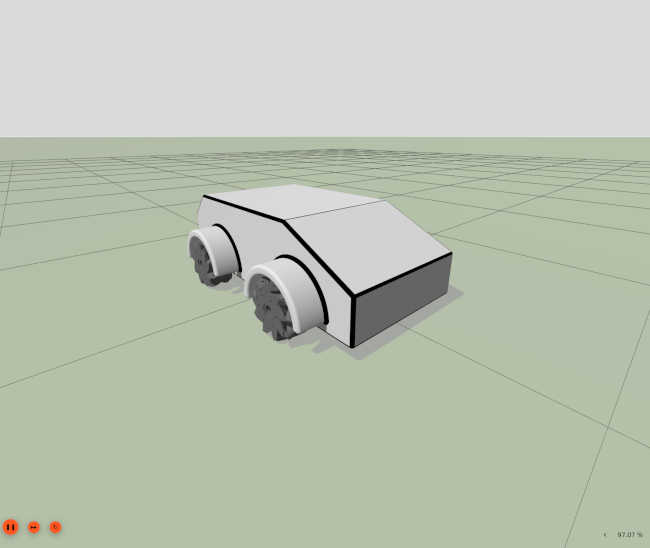 Mecanum Rover in Gazebo